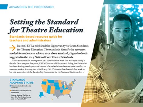 Annual Report for the Educational Theatre Association